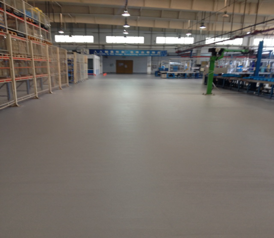 上海大眾南京生產(chǎn)基地（聚氨酯超耐磨地坪）